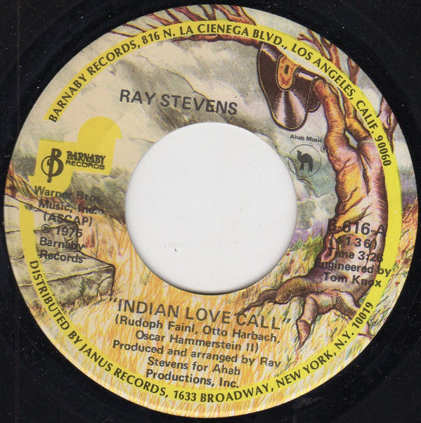 Ray Stevens : Indian Love Call (7")