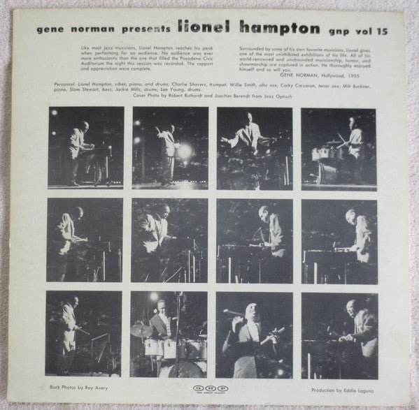 Lionel Hampton And The Just Jazz All Stars : Lionel Hampton And The Just Jazz All Stars (LP, Album)
