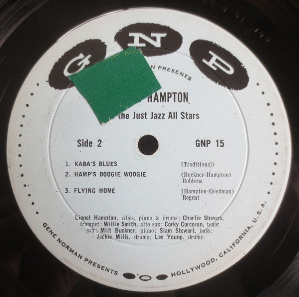 Lionel Hampton And The Just Jazz All Stars : Lionel Hampton And The Just Jazz All Stars (LP, Album)