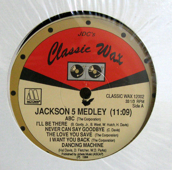 The Jackson 5 / Dazz Band / Rick James : Jackson 5 Medley / Let It Whip / Give It To Me Baby (12", Unofficial)