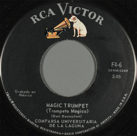 Comparsa Universitaria De La Laguna* : Magic Trumpet = Trompeta Magica (7", Single)
