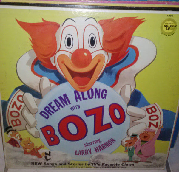 Larry Harmon, Bozo The Clown : Dream Along With Bozo  (LP, Album)