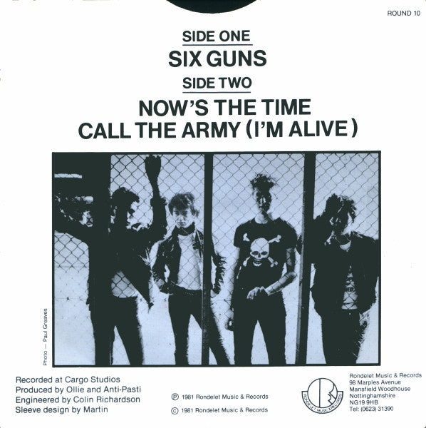 Anti-Pasti : Six Guns (7")