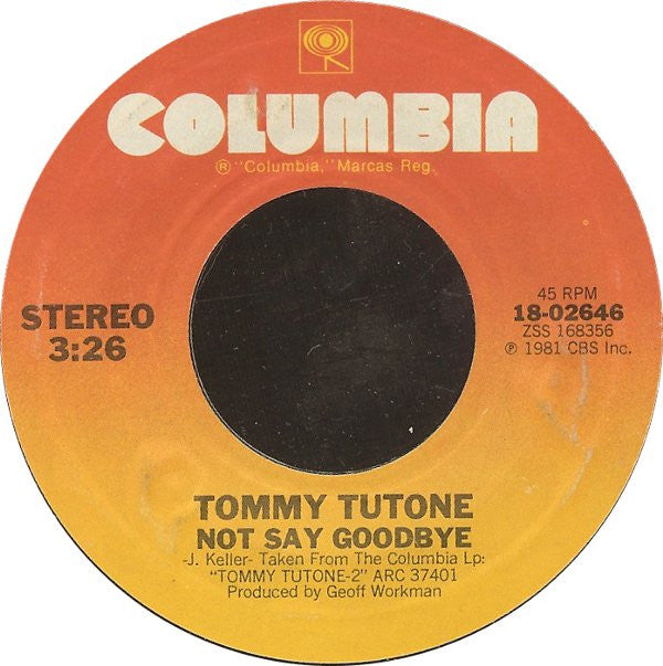 Tommy Tutone : 867-5309 / Jenny (7", Single, Styrene, Ter)