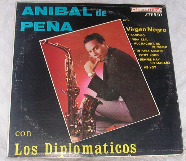 Anibal De Peña Con  Los Diplomaticos (2) : Virgen Negra (LP, Album)