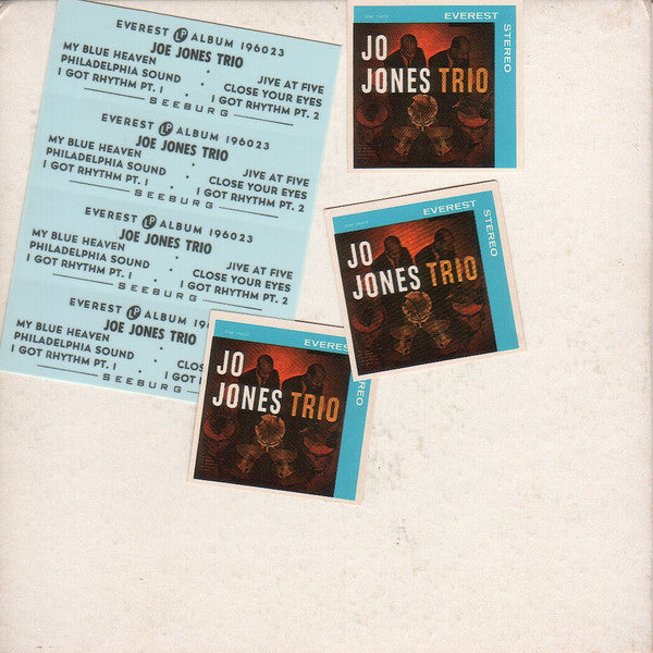 Jo Jones Trio* : Jo Jones Trio (7", Jukebox)