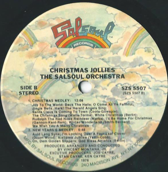 The Salsoul Orchestra : Christmas Jollies (LP, Album, Ter)