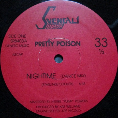 Pretty Poison : Nightime (12", Red)