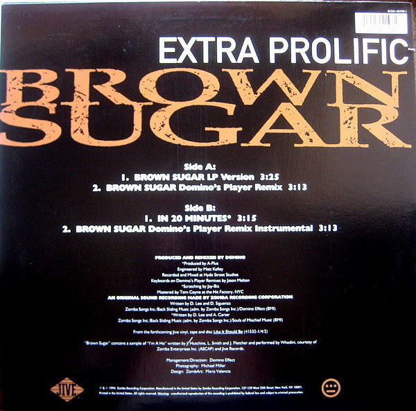 Extra Prolific : Brown Sugar (12")