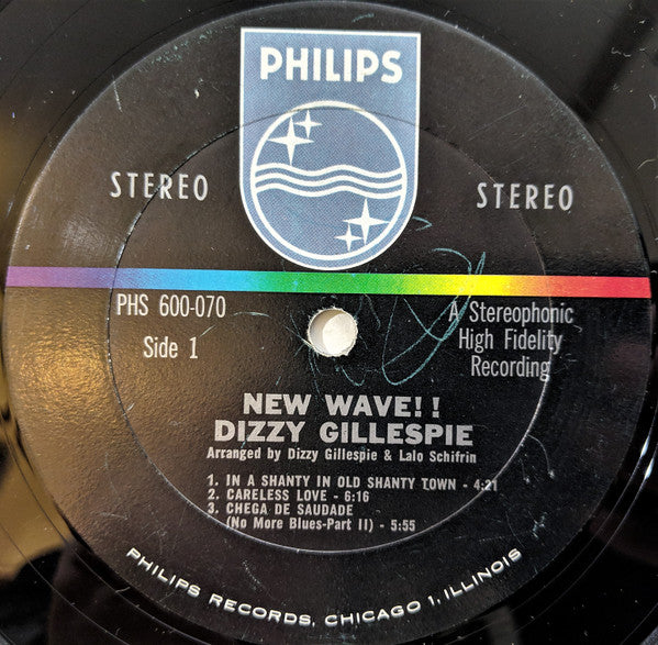 Dizzy Gillespie : New Wave! (LP, Album)