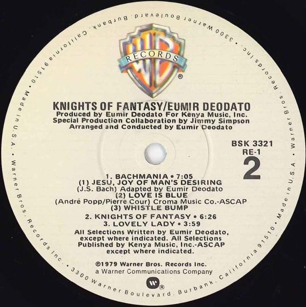Deodato* : Knights Of Fantasy (LP, Album, Win)