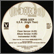 Mobb Deep : U.S.A. (Aiight Then) (12", Promo)