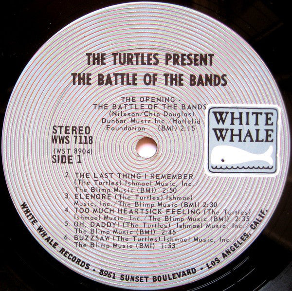 The Turtles : Present The Battle Of The Bands (LP, Album, Ter)