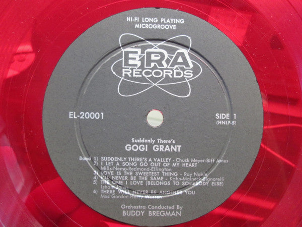 Gogi Grant : Suddenly There's Gogi Grant  (LP, Album, Red)