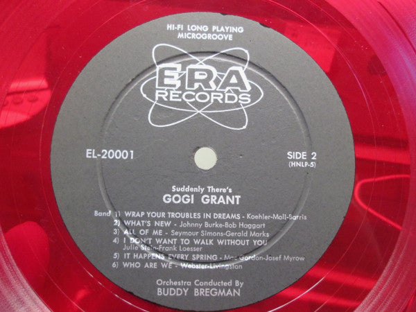 Gogi Grant : Suddenly There's Gogi Grant  (LP, Album, Red)