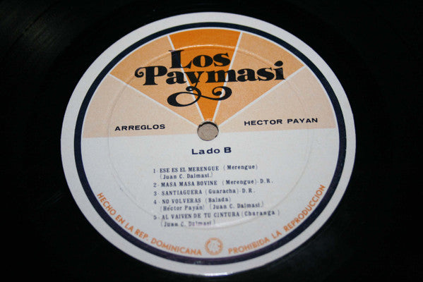 Los Paymasi : Con Sabor Volumen 1 (LP, Album)