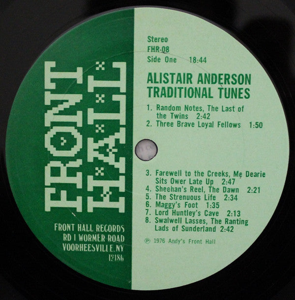 Alistair Anderson : Traditional Tunes (LP, Album)