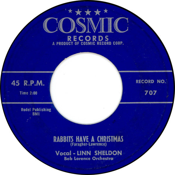Linn Sheldon : Boofo Goes Where Santa Goes / Rabbits Have A Christmas (7", Single, Mono)