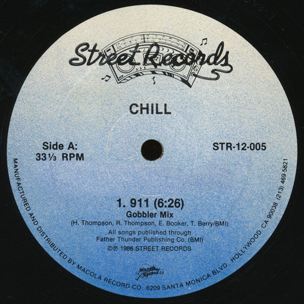 Chill (4) : 911 (12")