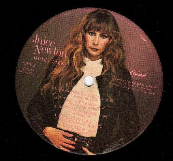 Juice Newton : Quiet Lies (LP, Album, Jac)