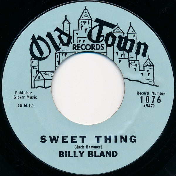 Billy Bland : Let The Little Girl Dance / Sweet Thing (7", Single, Styrene, Bri)