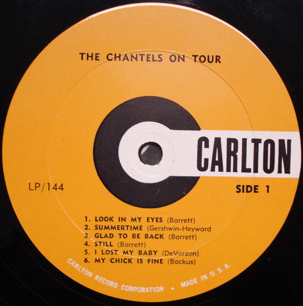 The Chantels : On Tour (LP, Album, Mono)