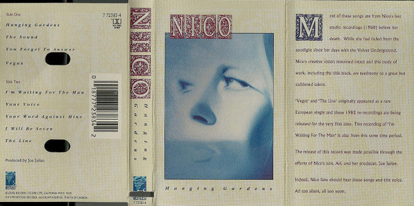 Nico (3) : Hanging Gardens (Cass, Album)