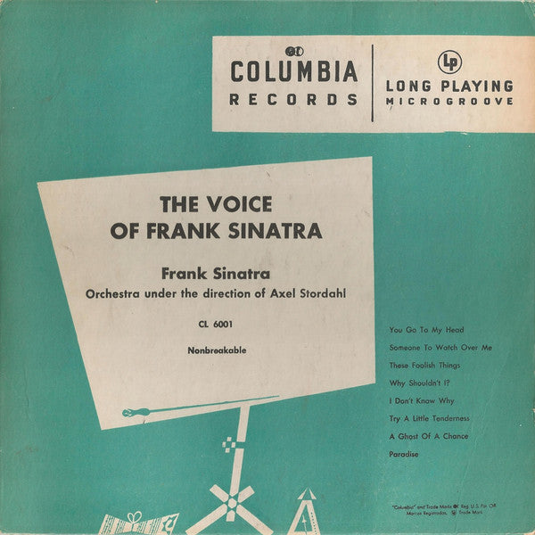 Frank Sinatra : The Voice Of Frank Sinatra (10", Album, RE, RP, Blu)