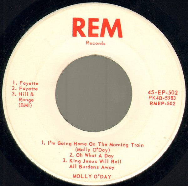 Molly O'Day : I'm Going Home On The Morning Train (7", EP)