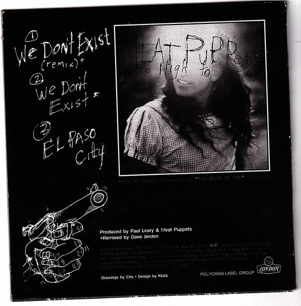 Meat Puppets : We Don't Exist (CD, Single, Promo)