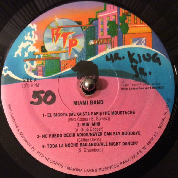 Miami Band : Miami Band (LP, Album)
