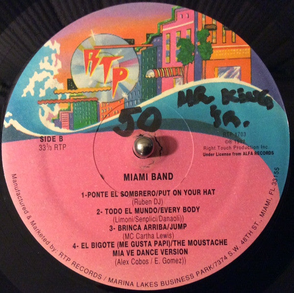 Miami Band : Miami Band (LP, Album)