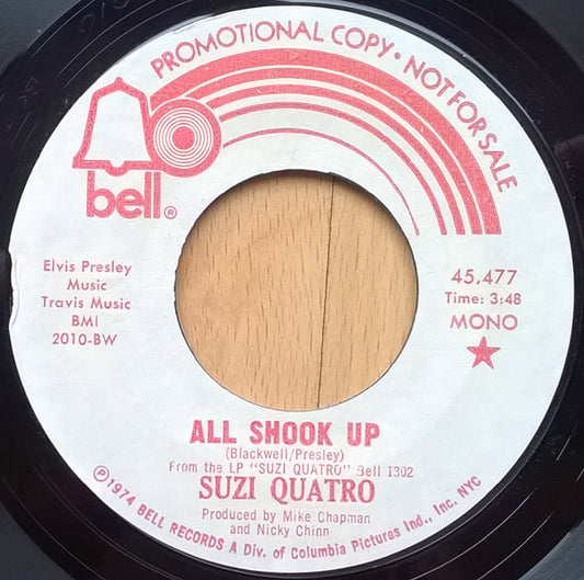 Suzi Quatro : All Shook Up (7", Single, Mono, Promo)
