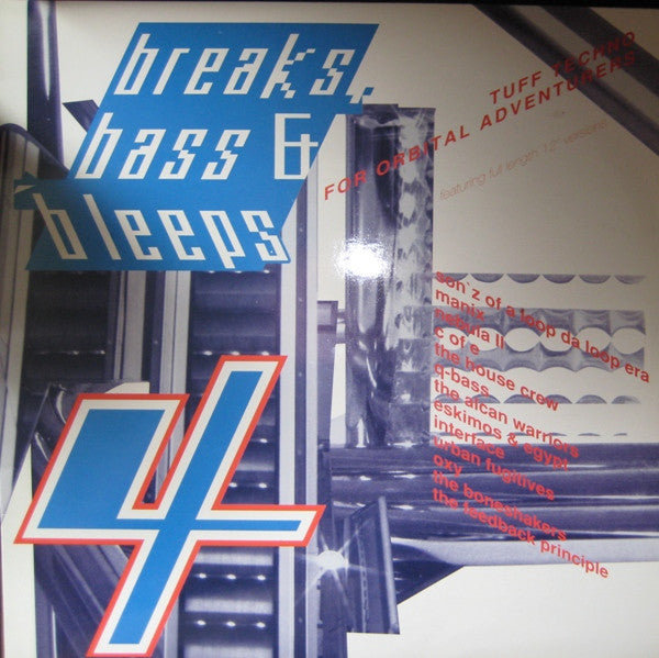 Various : Breaks, Bass & Bleeps 4 (2xLP, Comp)