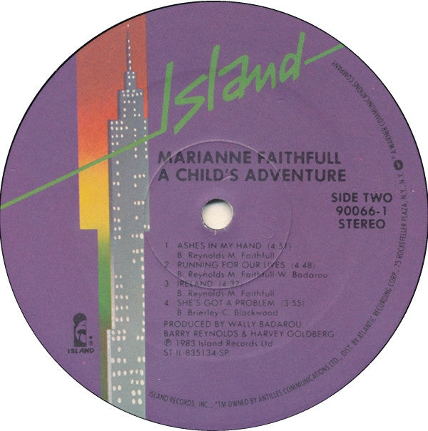 Marianne Faithfull : A Child's Adventure (LP, Album, SP )