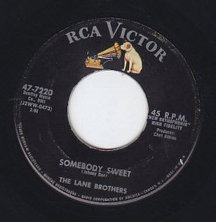 The Lane Brothers : Somebody Sweet (7")