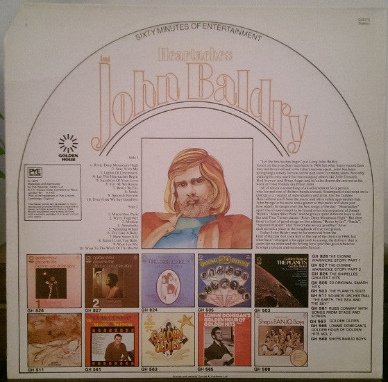 Long John Baldry : Heartaches (LP, Comp)