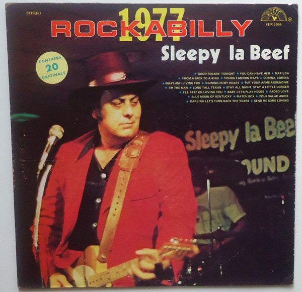 Sleepy La Beef : 1977 Rockabilly (LP, Album, Yel)