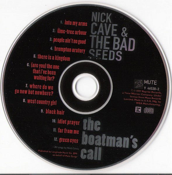 Nick Cave & The Bad Seeds : The Boatman's Call (CD, Album)