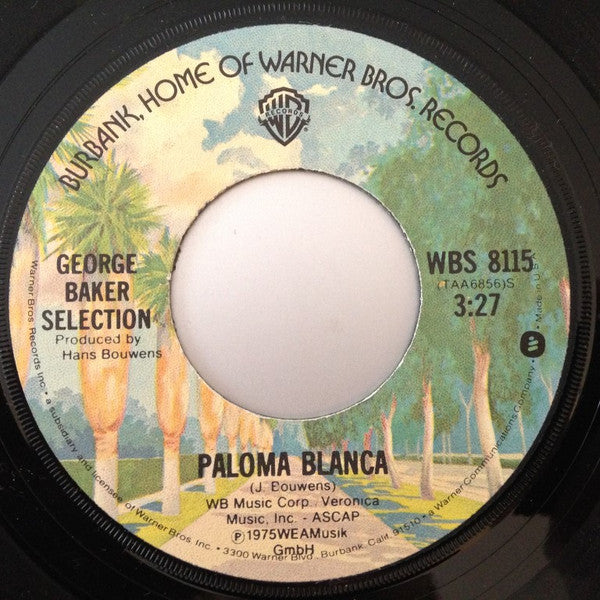 George Baker Selection : Paloma Blanca / Dreamboat (7", Single, Jac)