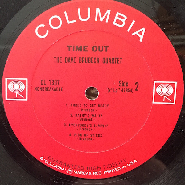 The Dave Brubeck Quartet : Time Out (LP, Album, Mono, RE)