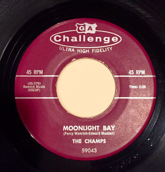 The Champs : Caramba / Moonlight Bay (7", Single)