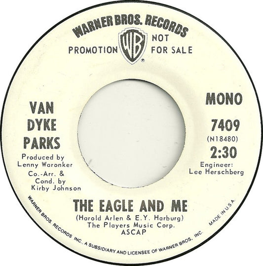 Van Dyke Parks : The Eagle And Me (7", Single, Mono, Promo)