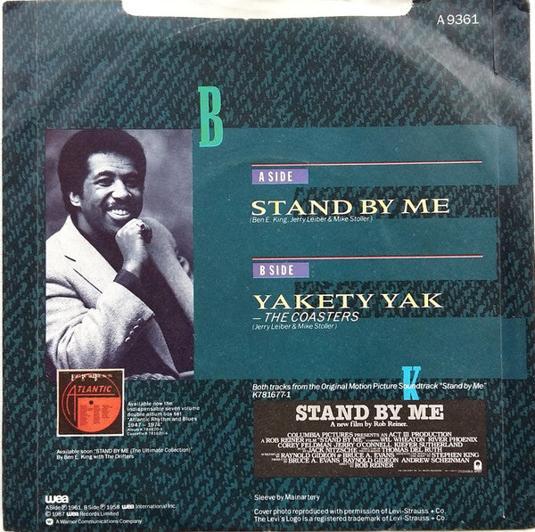 Ben E. King / The Coasters : Stand By Me / Yakety Yak (7", Single, Blu)