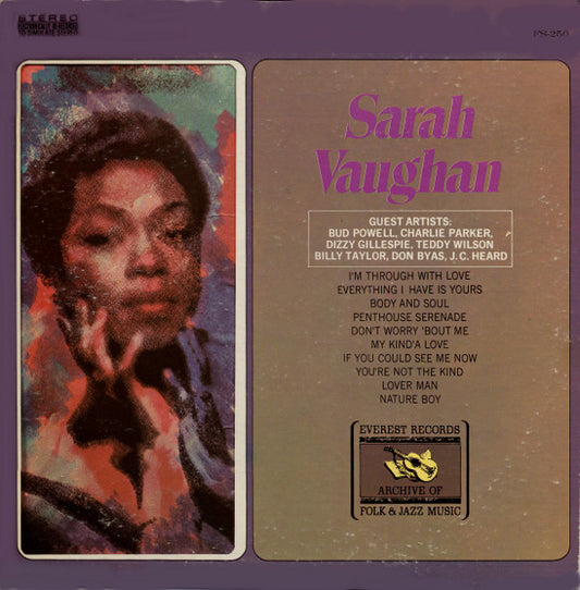 Sarah Vaughan : Sarah Vaughan (LP, Comp, "Si)