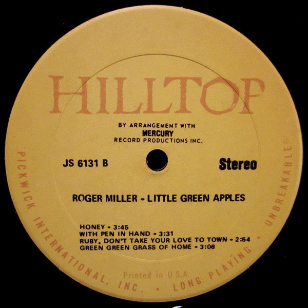 Roger Miller : Little Green Apples (LP, Comp)