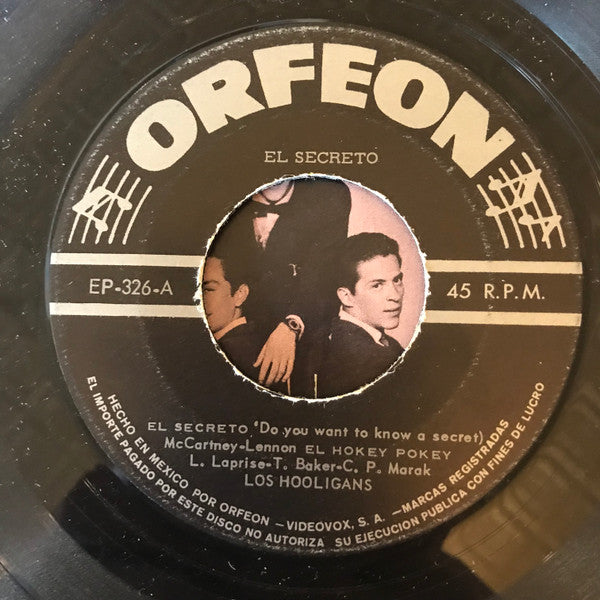 Los Hooligans (2) : El Secreto (7", EP, Mono)