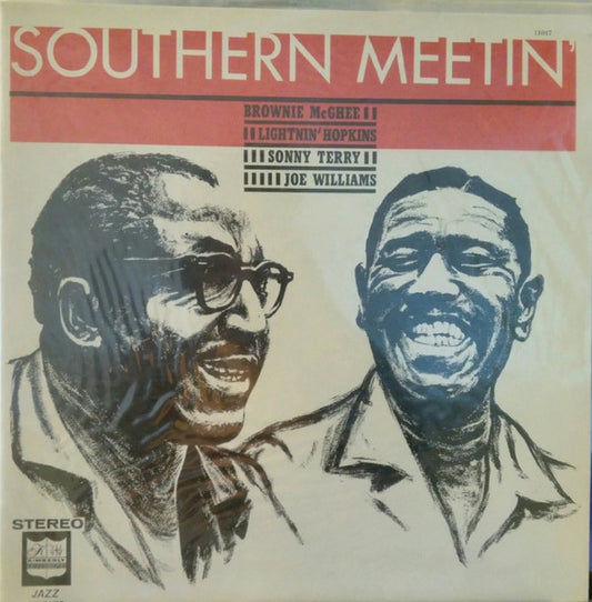 Brownie McGhee - Lightnin' Hopkins - Big Joe Williams - Sonny Terry : Southern Meetin' (LP, Album)