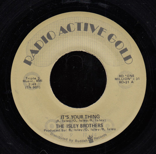 The Isley Brothers : It's Your Thing (7", RE, ARP)