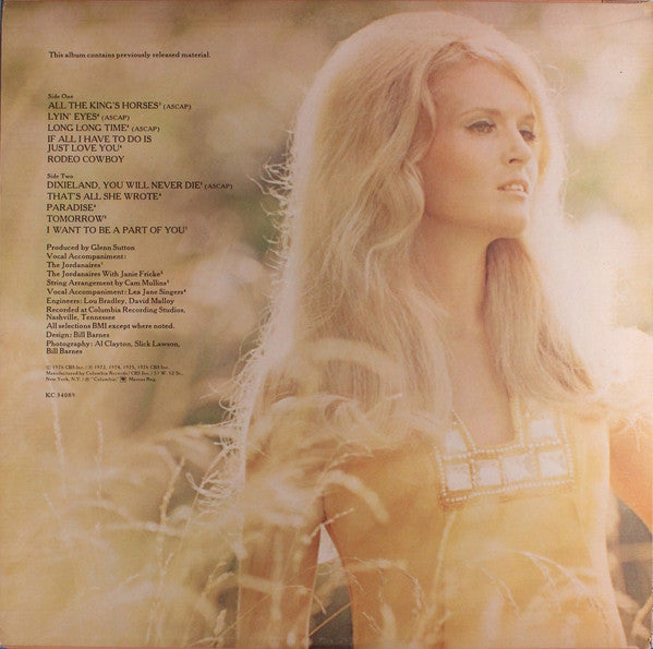 Lynn Anderson : All The King's Horses (LP, Album, Pit)